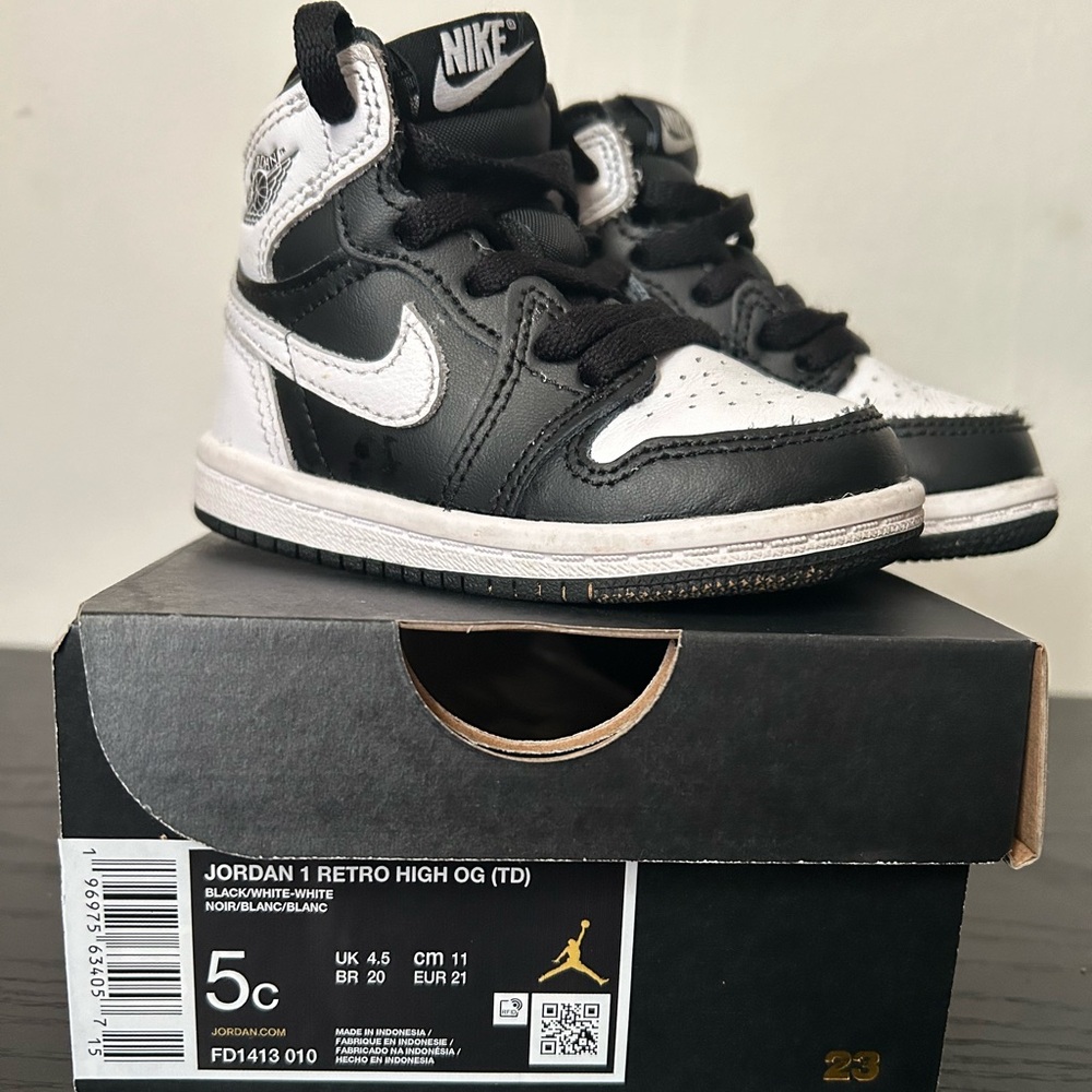 Jordan 1 Retro High Og (TD) Size 5C